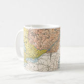 MUG CARTE : LE CANADA ORIENTAL (Devant gauche)