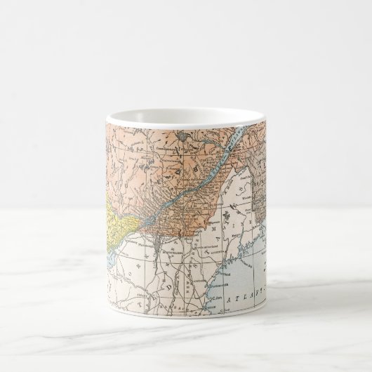 MUG CARTE : LE CANADA ORIENTAL (Centre)
