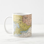 MUG CARTE : LE CANADA ORIENTAL (Gauche)