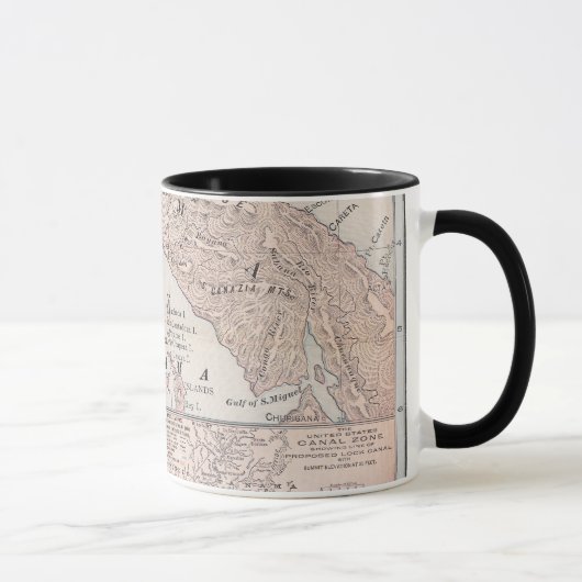 Mug CARTE : Le PANAMA, 1907 (Droite)