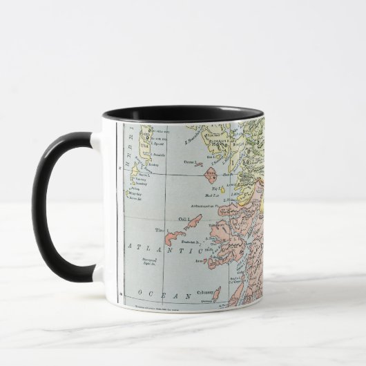 MUG CARTE : L'ECOSSE (Gauche)