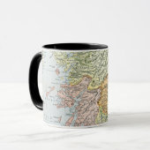 MUG CARTE : L'ECOSSE (Devant gauche)