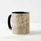 Mug CARTE : Les ETATS-UNIS, 1783 (Devant gauche)