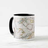 MUG CARTE : LES INDES EST, 1670 (Devant gauche)