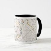 MUG CARTE : LES INDES EST, 1670 (Devant droit)