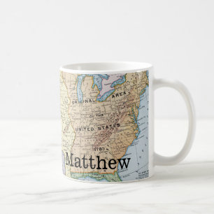 Mug Carte : Les USA Expansion, 1905