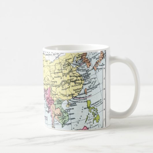MUG CARTE : L'EUROPE EN ASIE (Droite)