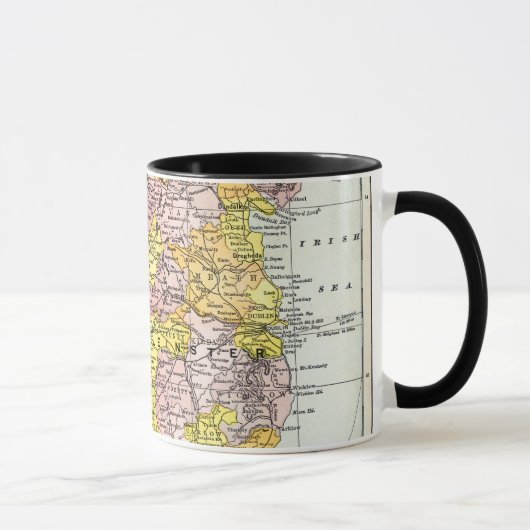 Mug CARTE : L'IRLANDE, c1890 (Droite)