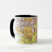 Mug CARTE : L'IRLANDE, c1890 (Devant gauche)