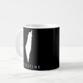 Mug Carte Love Palestine (Devant gauche)