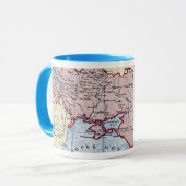 Mug CARTE : L'UKRAINE, c1906 (Devant gauche)