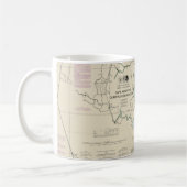 Mug Carte marine légère Cape Henry à Currituck Beach (Gauche)