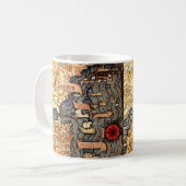 Mug Carte médiévale du Buff (Devant gauche)