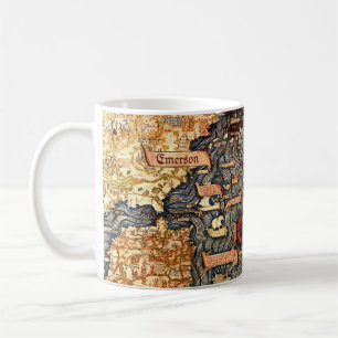 Mug Carte médiévale du Buff