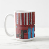 Mug Carte mère de l'ordinateur (Gauche)