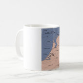 Mug carte météo des Pays-Bas (Devant gauche)