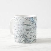 Mug Carte météorologique nationale (Devant gauche)
