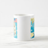 Mug Carte mignonne de la Floride d'enfants (Centre)