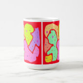 MUG CARTE MIP MOP ART DESIGN ABSTRAIT AMUSEMENT (Centre)