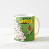 Mug Carte Missouri (Devant droit)