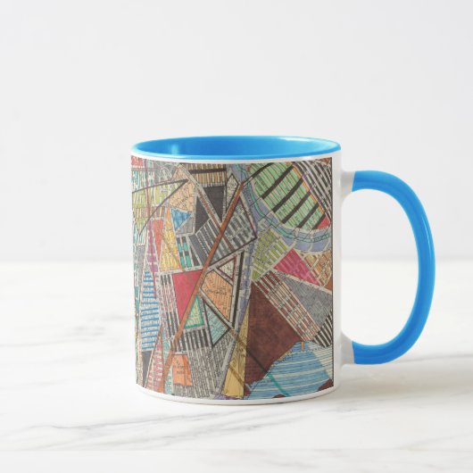 Mug Carte moderne de New York I (Droite)