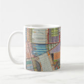 Mug Carte moderne de New York II (Gauche)