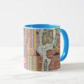Mug Carte moderne de New York III (Devant droit)