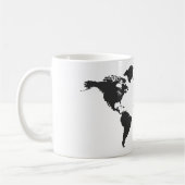 Mug Carte mondiale (Gauche)
