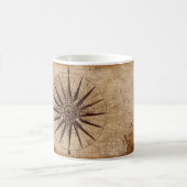 Mug Carte mondiale de l'âge de découverte des navires  (Centre)