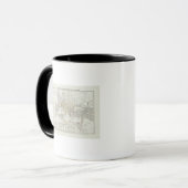 Mug Carte mondiale de l'hémisphère oriental (Devant gauche)