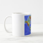 Mug Carte mondiale géographique internationale (Gauche)