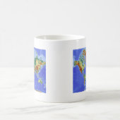 Mug Carte mondiale géographique internationale (Centre)
