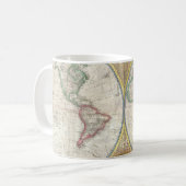 MUG CARTE MONDIALE VINTAGE (Devant gauche)