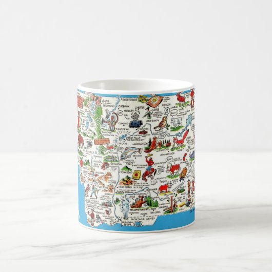 Mug Carte Montana (Centre)