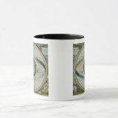 Mug Carte montrant le système de Tycho Brahe d'Orbi (Centre)