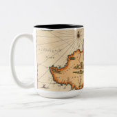 Mug carte nautique du 16e/17e siècle (Gauche)