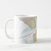 Mug Carte Nautique San Francisco (Gauche)