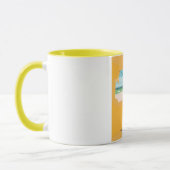 Mug Carte Norfolk affiche illustrée (Gauche)