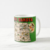 Mug Carte North Dakota (Devant droit)
