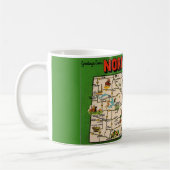 Mug Carte North Dakota (Gauche)