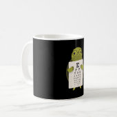 Mug Carte oculaire de la tortue (Devant gauche)