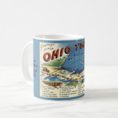 Mug Carte Ohio Turnpike (Devant gauche)