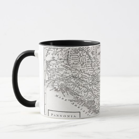 MUG CARTE : PANNONIA (Gauche)