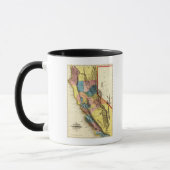 Mug Carte panoramique Californie (Gauche)