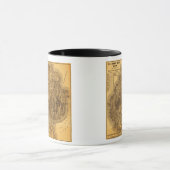 Mug Carte panoramique de l'île du Désert du Mont (Centre)