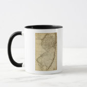 Mug Carte panoramique du New JerseyNew Jersey (Gauche)