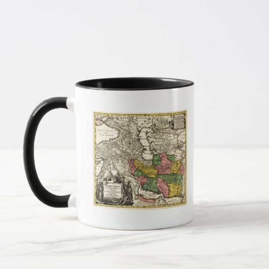 Mug Carte panoramique IranIran (Gauche)