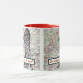 Mug Carte Père Noël Fe Humour Highways (Centre)