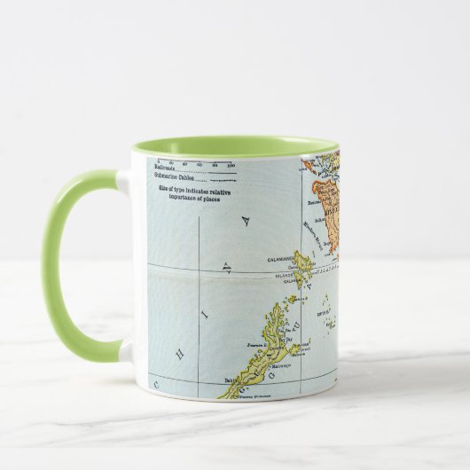 MUG CARTE : PHILIPPINES, 1905 (Gauche)