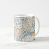 Mug Carte physique de l'Europe (1916) (Devant droit)